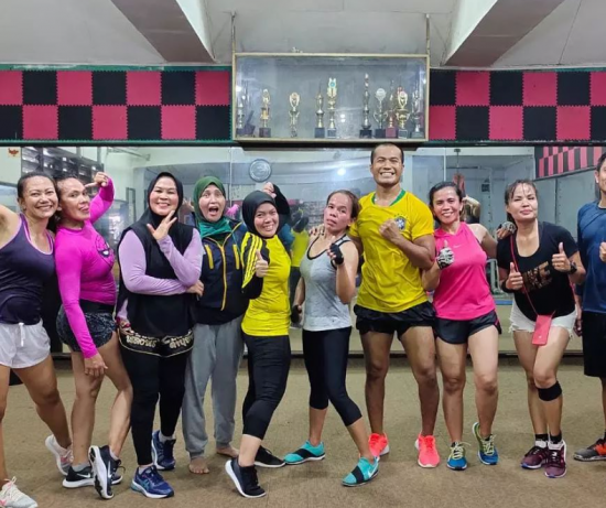 Kelas Aerobic dan yoga di Tamara Fitness Ujung Berung Bandung