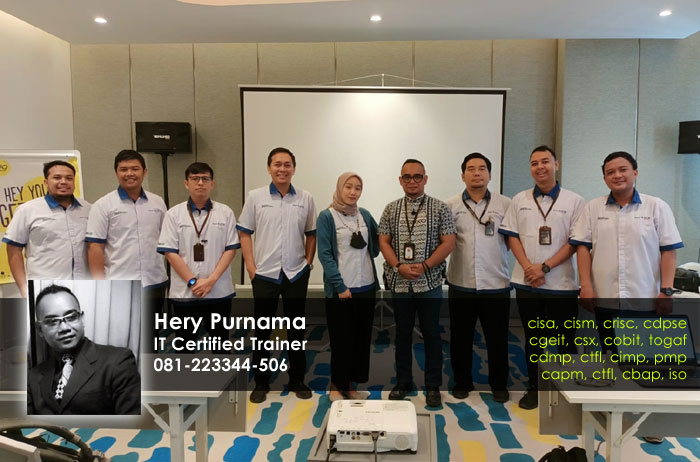CGEIT (Certified in the Governance of Enterprise Information Technology) Training di Gambir Jakarta Pusat - Hery Purnama